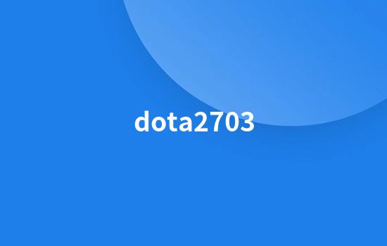 dota27.03